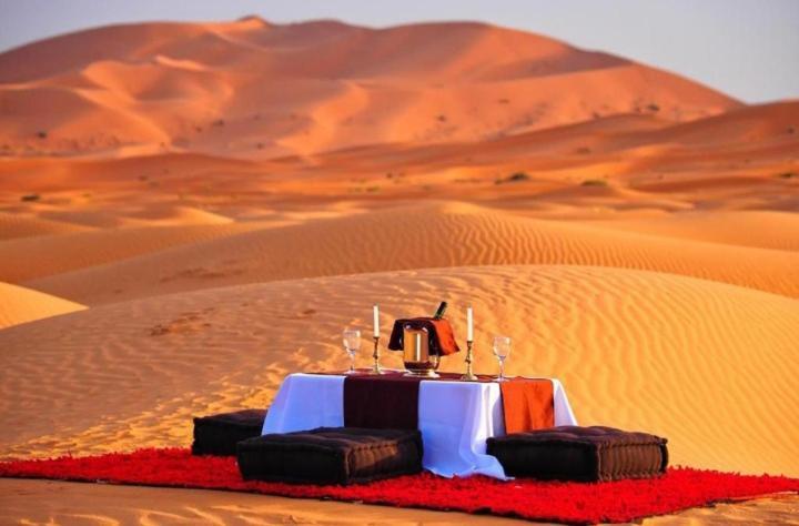 Desert Berber Fire Camp Merzouga Exterior foto